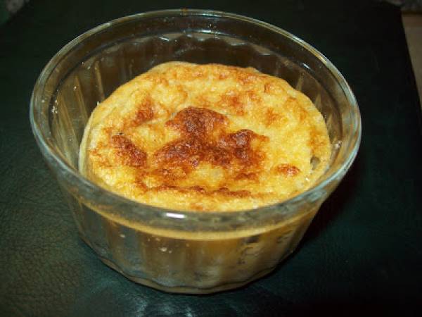 SOUFFLE' DI CIPOLLE E TOPINAMBUR