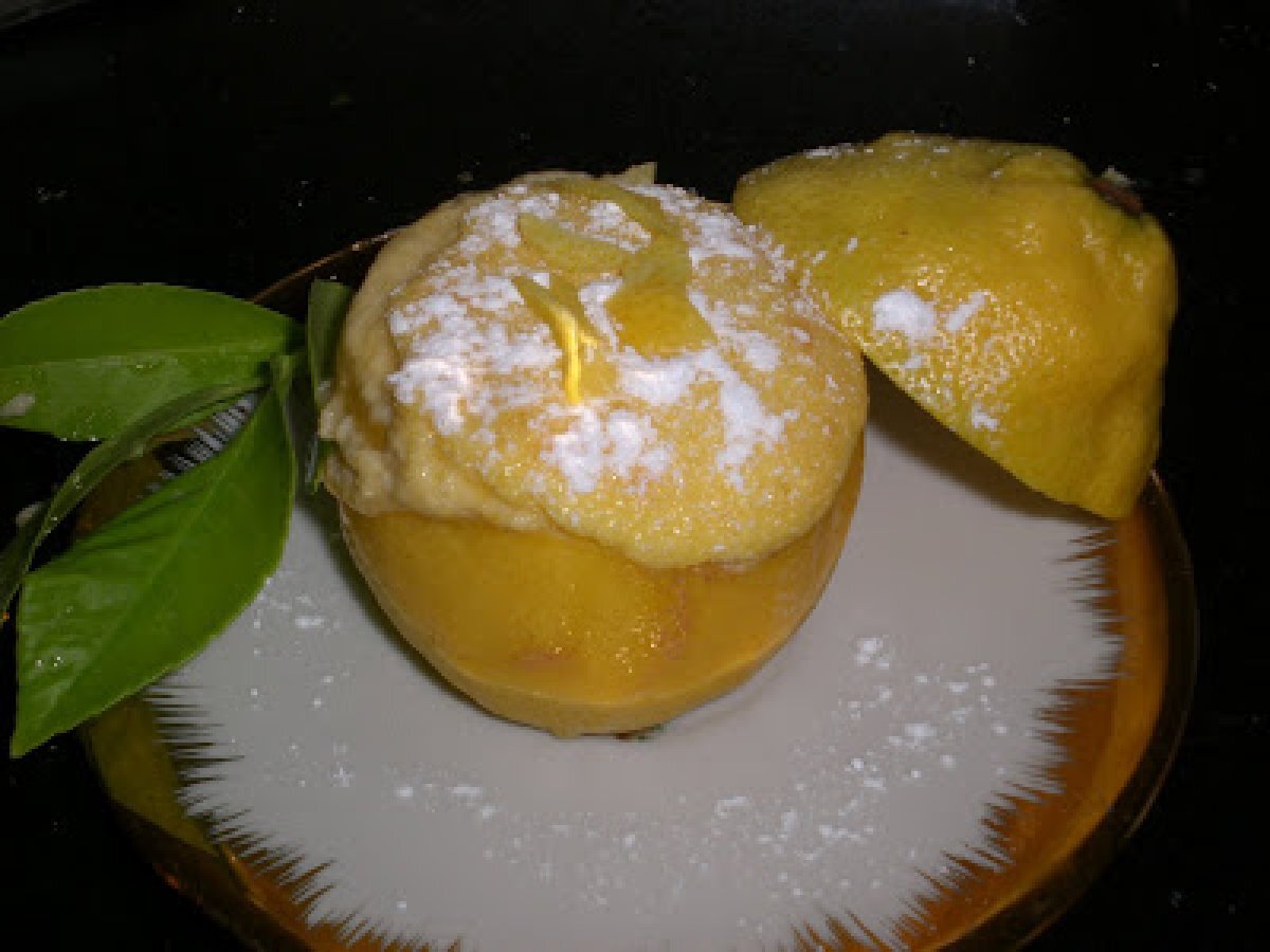 Soufflé di ricotta al limone