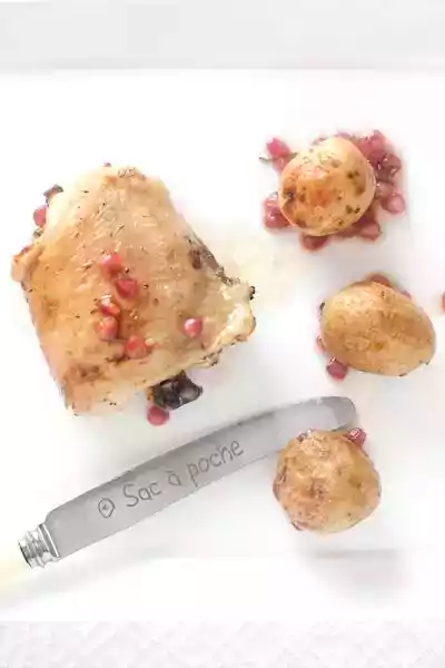 Sovracoscia di pollo al melograno