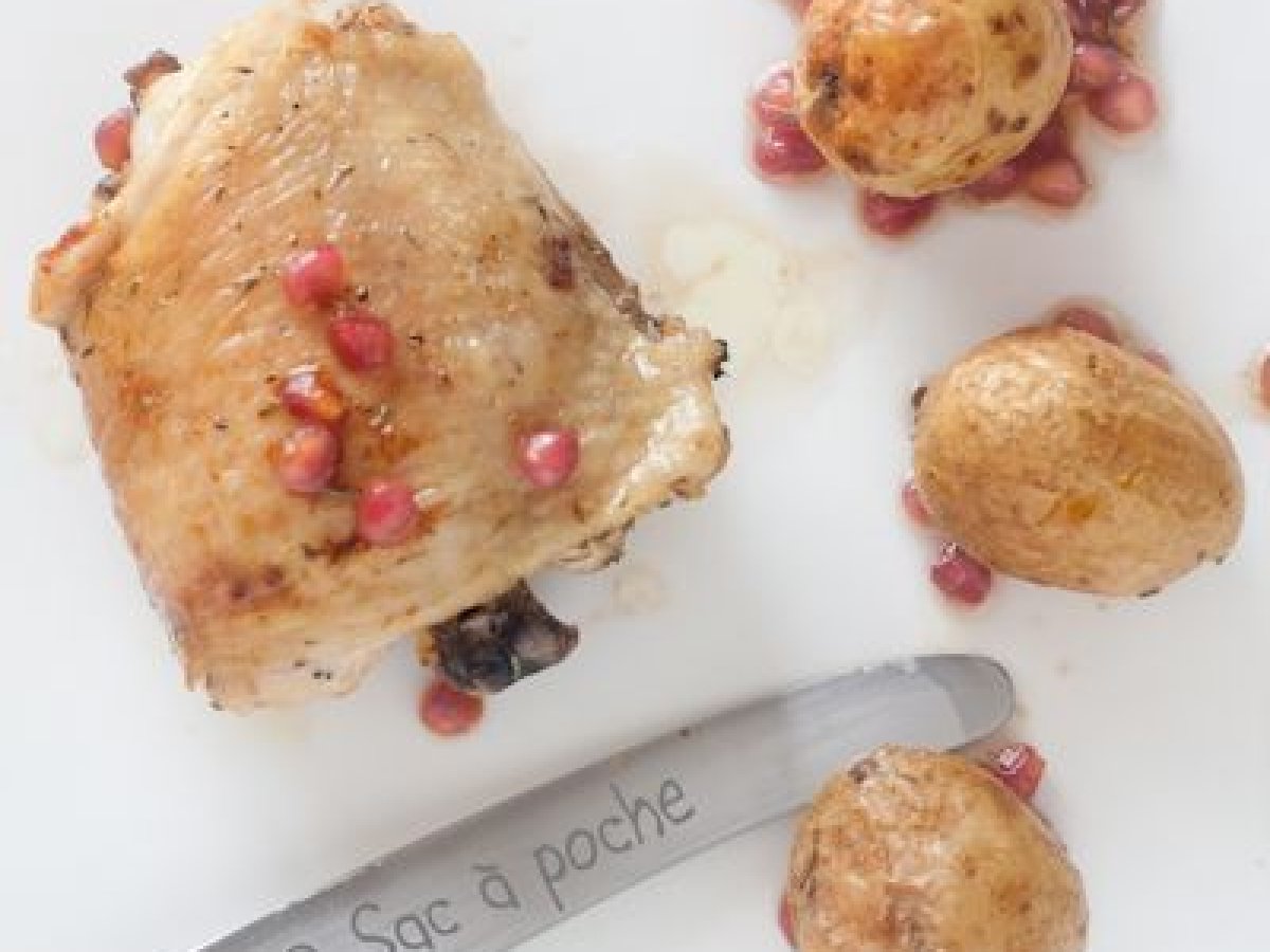 Sovracoscia di pollo al melograno
