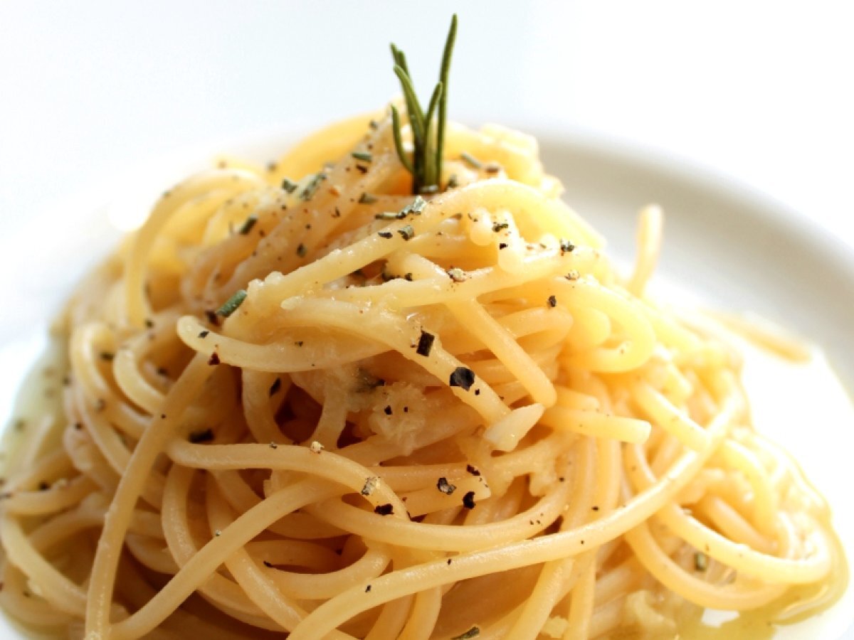 Spaghetti aglio olio e...zenzero!
