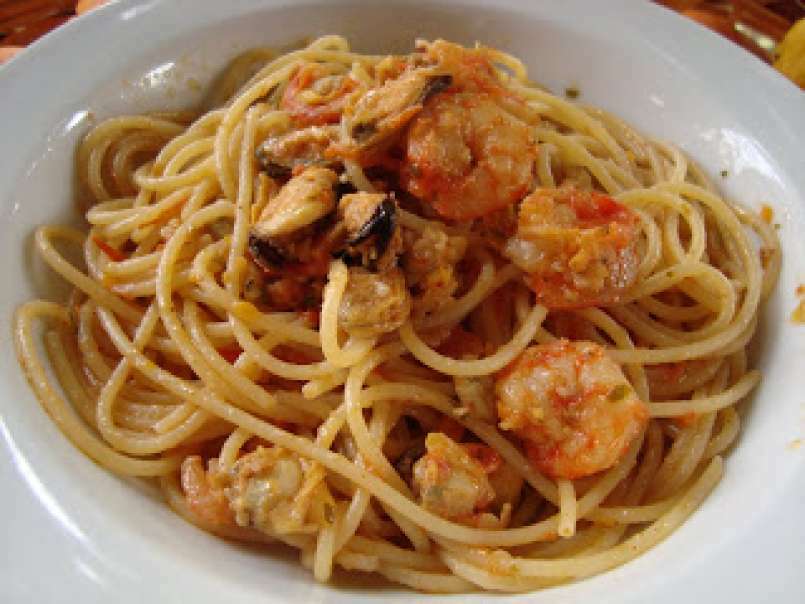 Spaghetti ai frutti di mare, foto 1