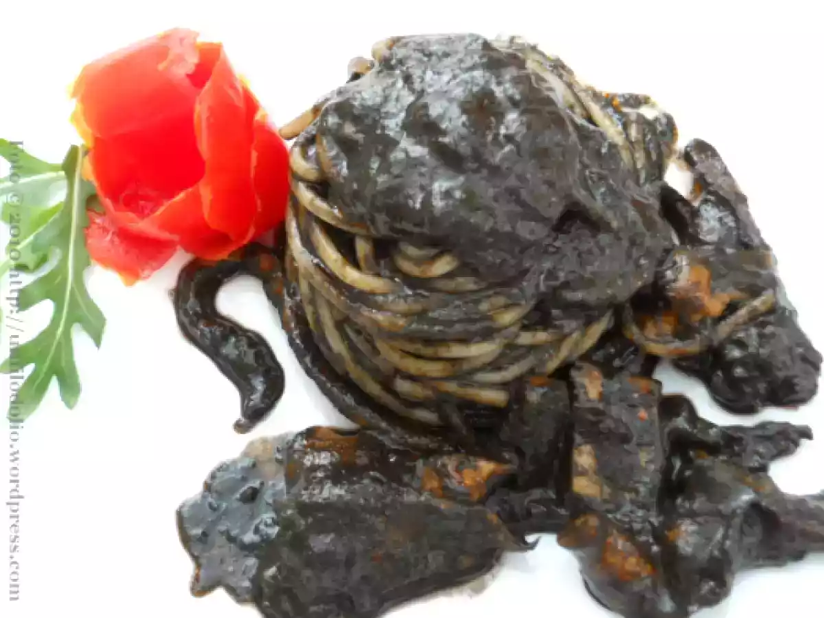 Spaghetti al nero di seppia - foto 2