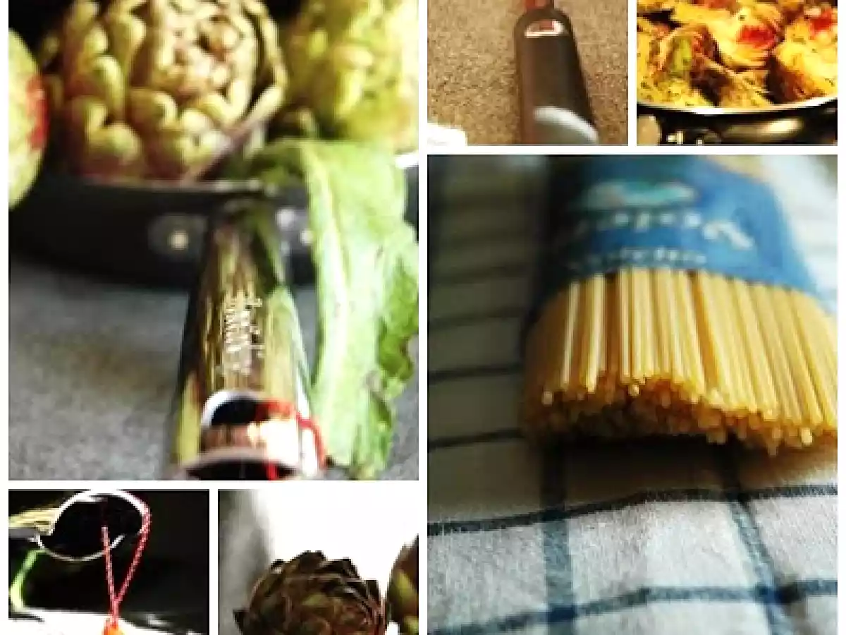 SPAGHETTI ALLA CARCIOFARA - foto 2