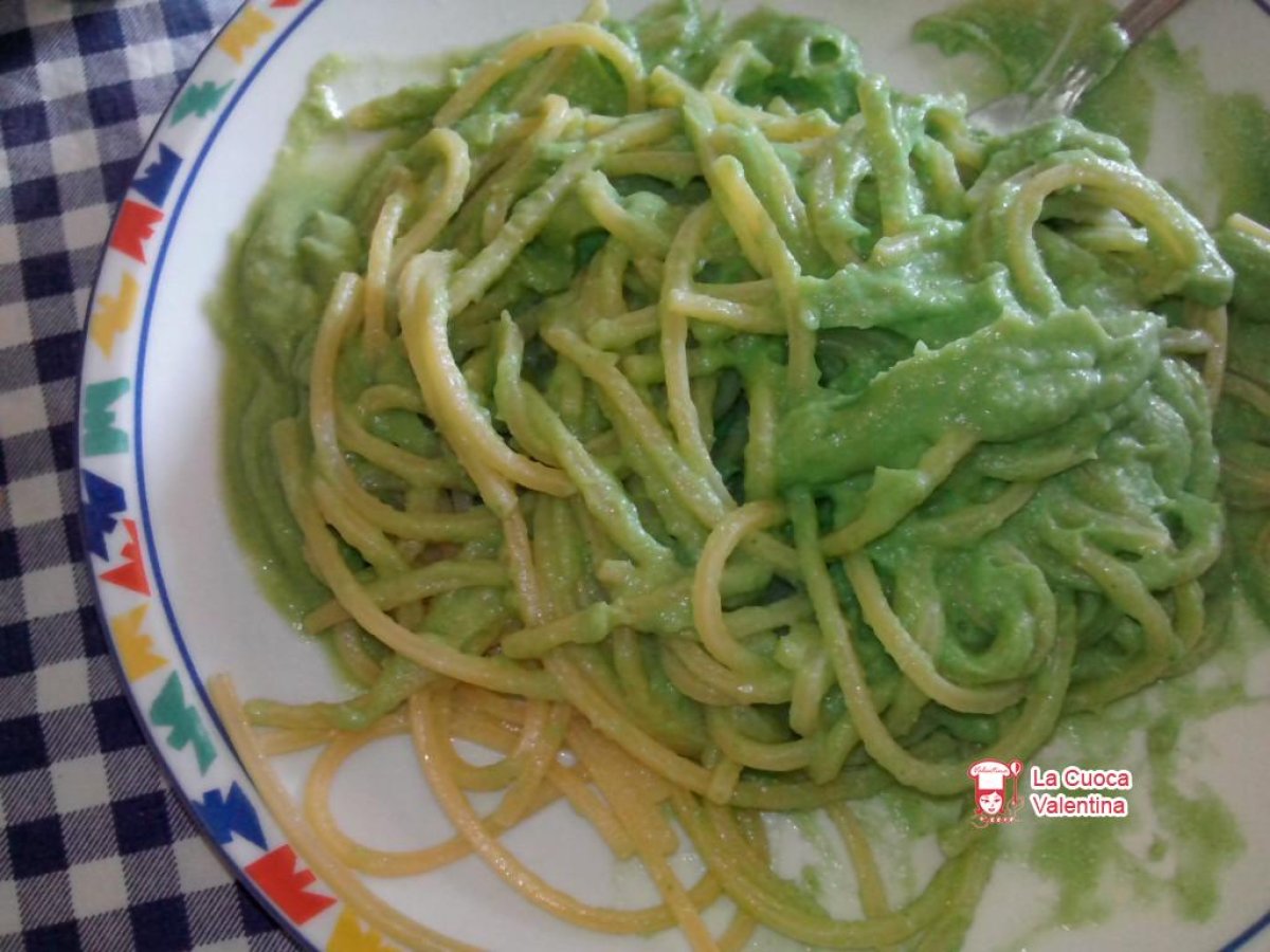 Spaghetti alla chitarra con crema di cavolfiore