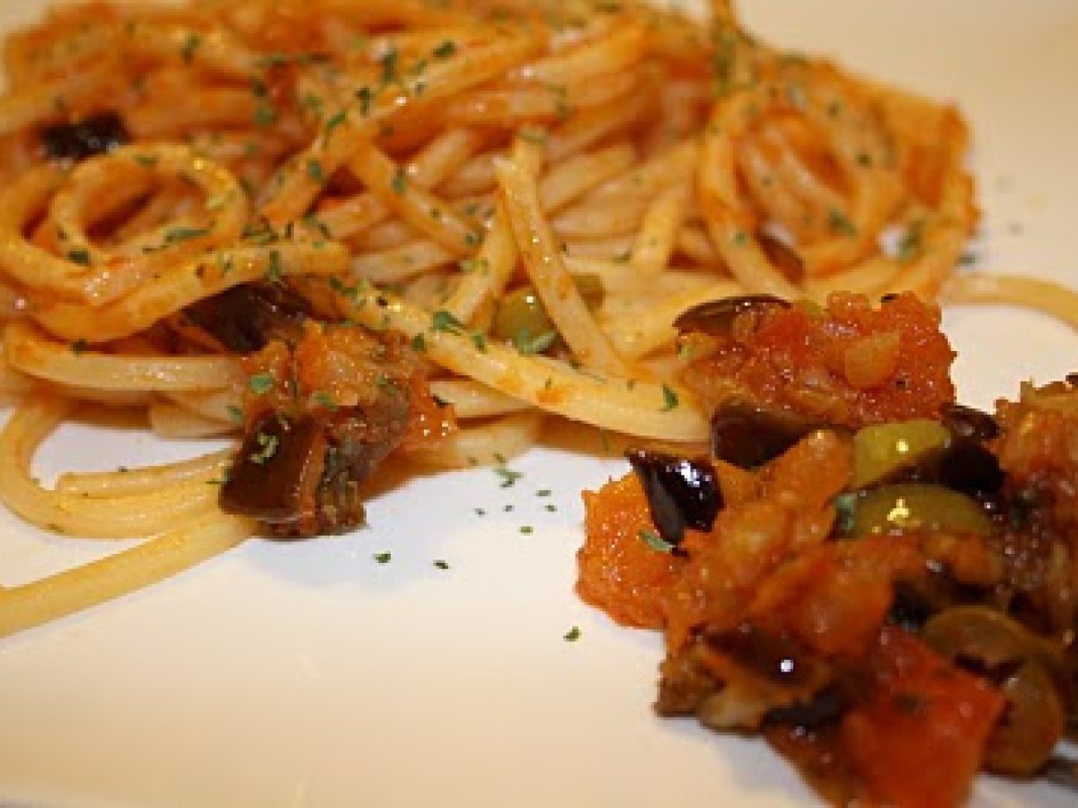 Spaghetti alla chitarra con sugo Ratatouille - foto 2