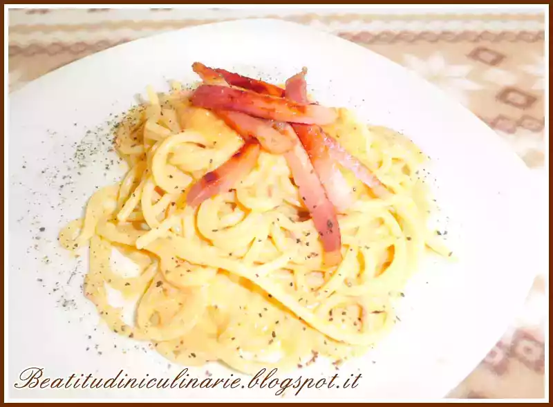 Ricetta spaghetti alla crema di zucca e speck facile
