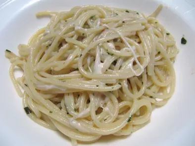 Spaghetti alla mozzarella