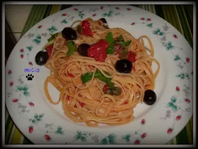 Spaghetti alla puttanesca ricetta classica, foto 2