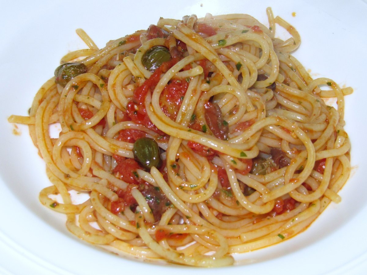 Spaghetti alla puttaniera