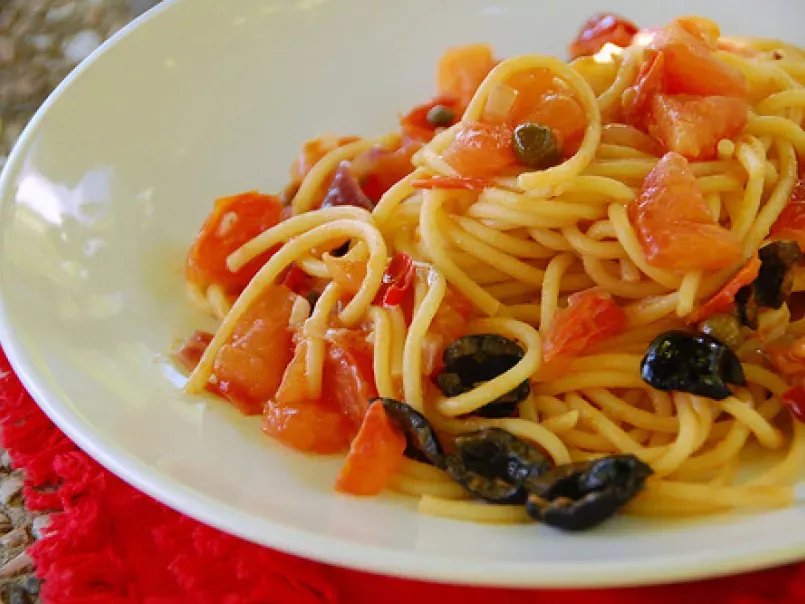 Spaghetti alla siracusana
