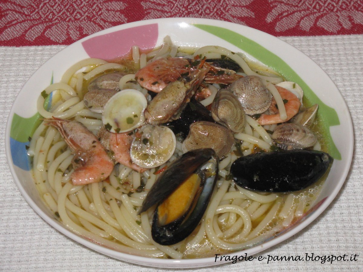 Spaghetti allo scoglio