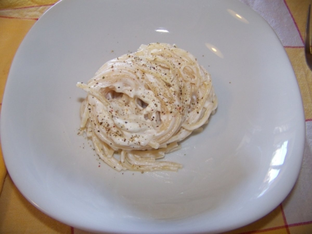 Spaghetti con la Ricotta di Bufala Campana