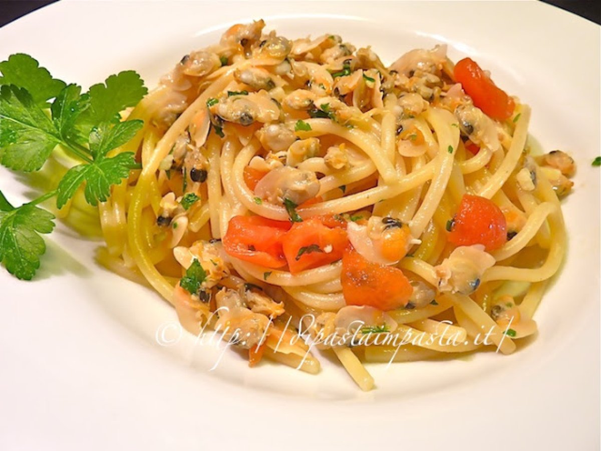 Spaghetti con le telline