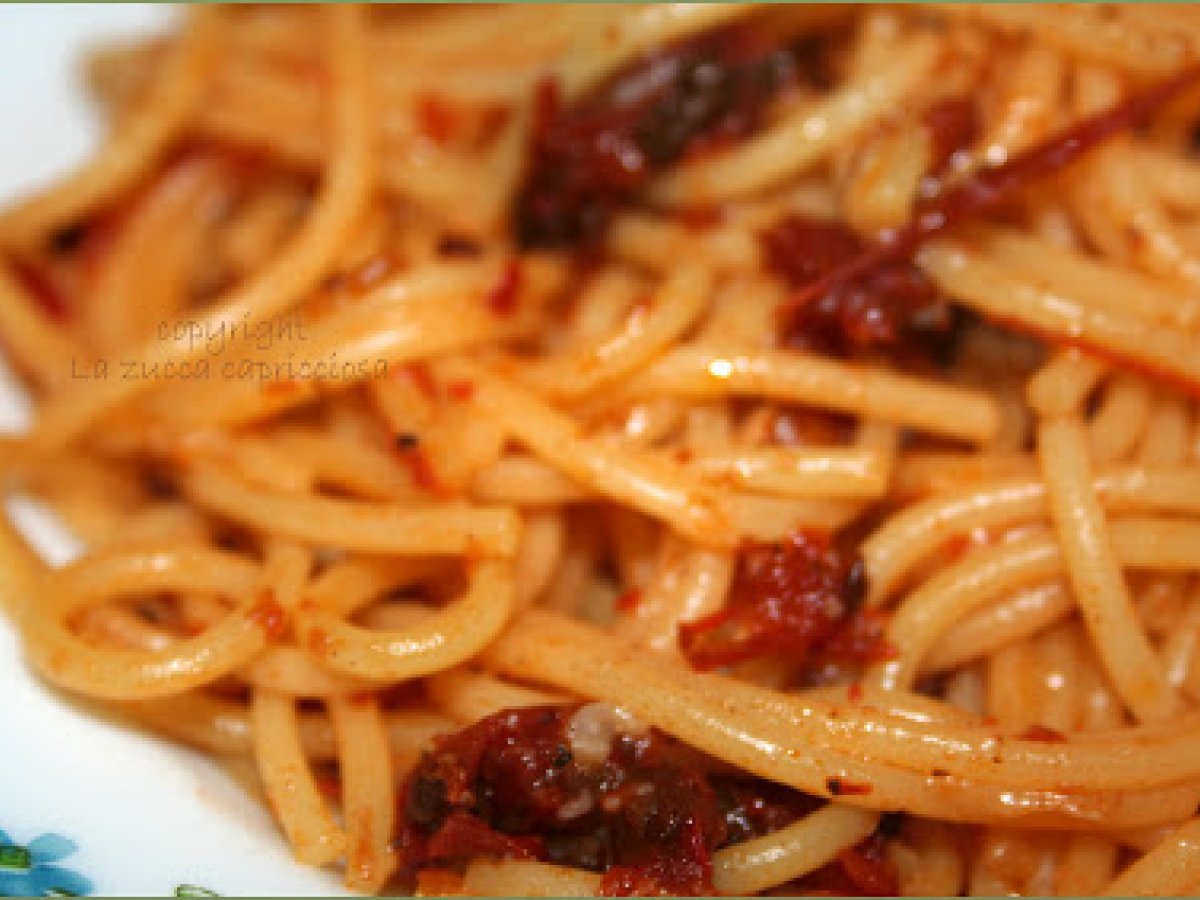 Spaghetti con sugo pronto alla 'Nduja