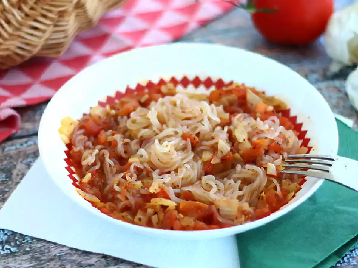 Spaghetti di konjac alla provenzale - foto 3