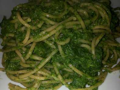 Spaghetti integrali alla crema di broccoli