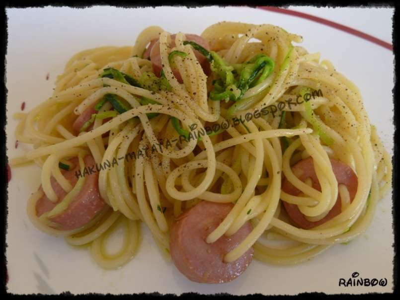 Spaghetti nei wurstel, foto 1
