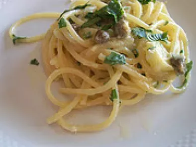Spaghetti olio, aglio e limone