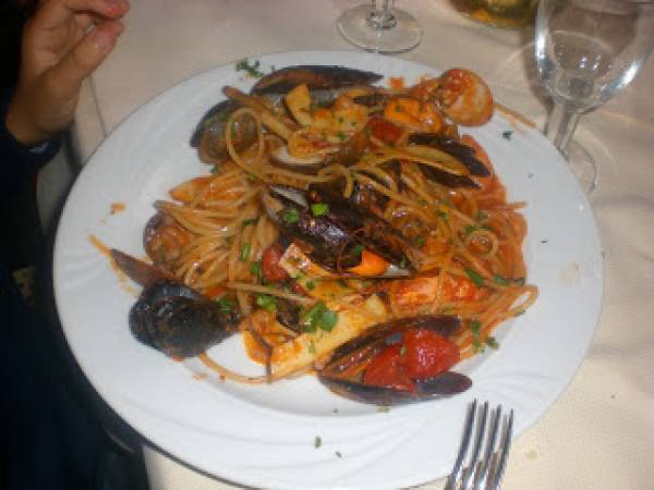 Spaghetti patate e cozze