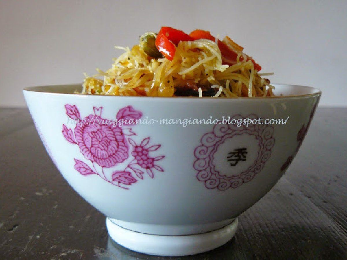 SPAGHETTINI DI RISO CON VERDURE PICCANTI, foto 2