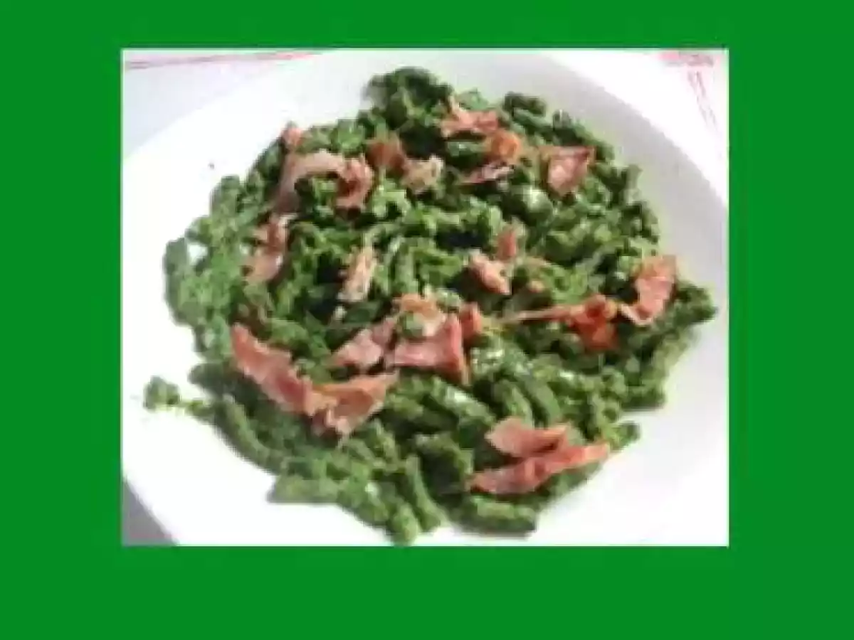 Spatzle (gnocchetti tirolesi con panna e speck) - foto 4