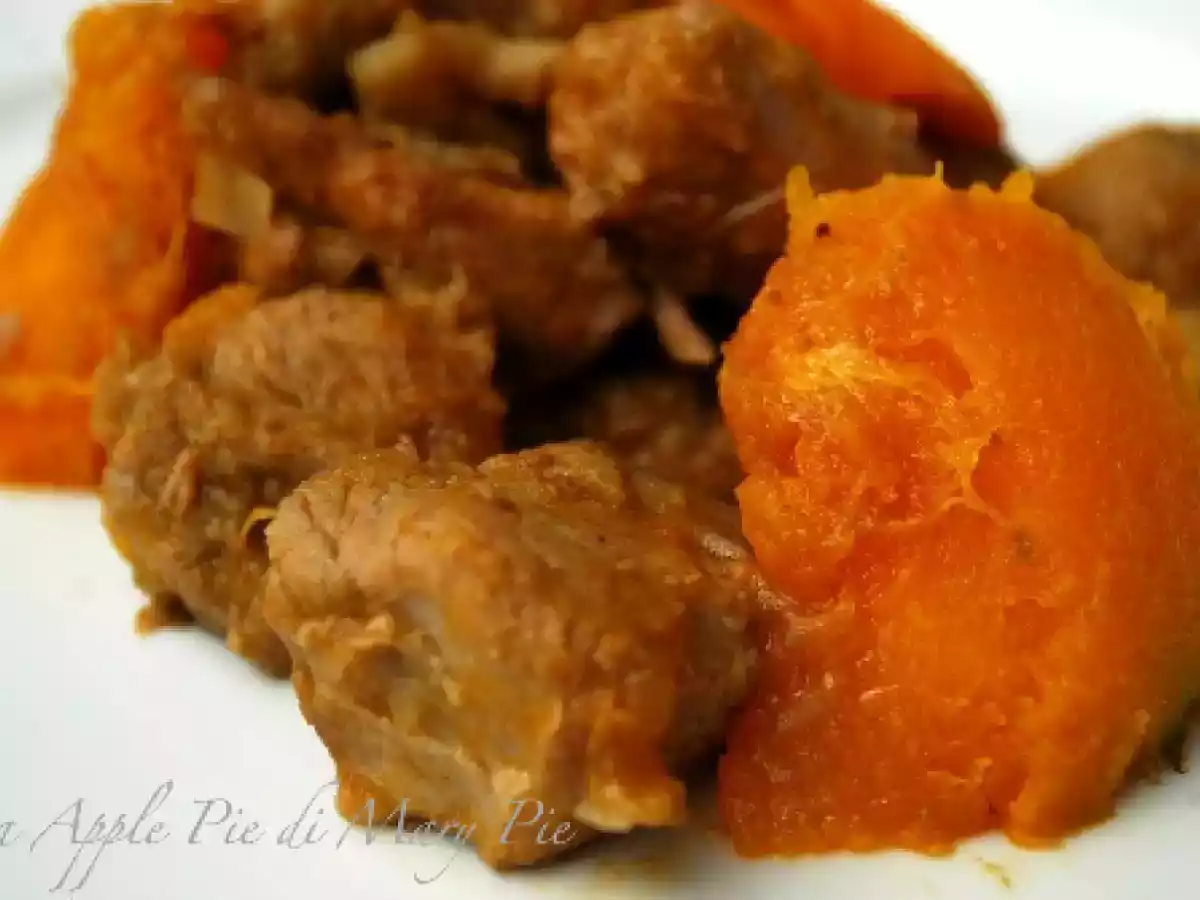 Spezzatino autunnale nella zucca - foto 2