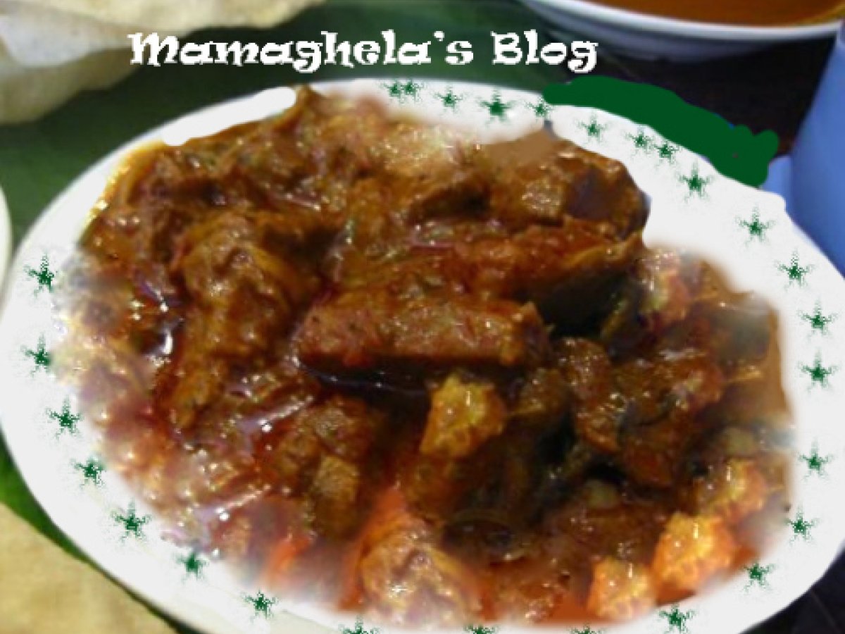 Spezzatino di agnello al curry e zafferano