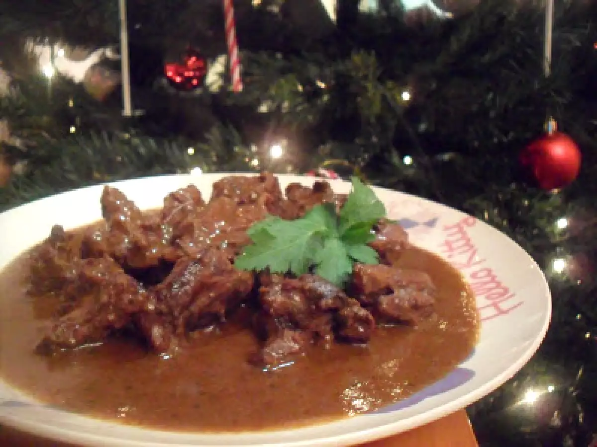 Spezzatino di Cinghiale al Cacao