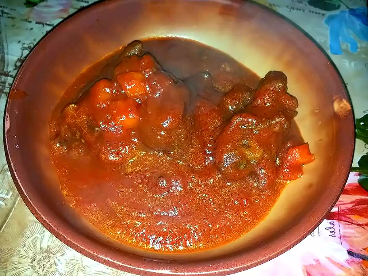 Spezzatino di cinghiale alla paprica