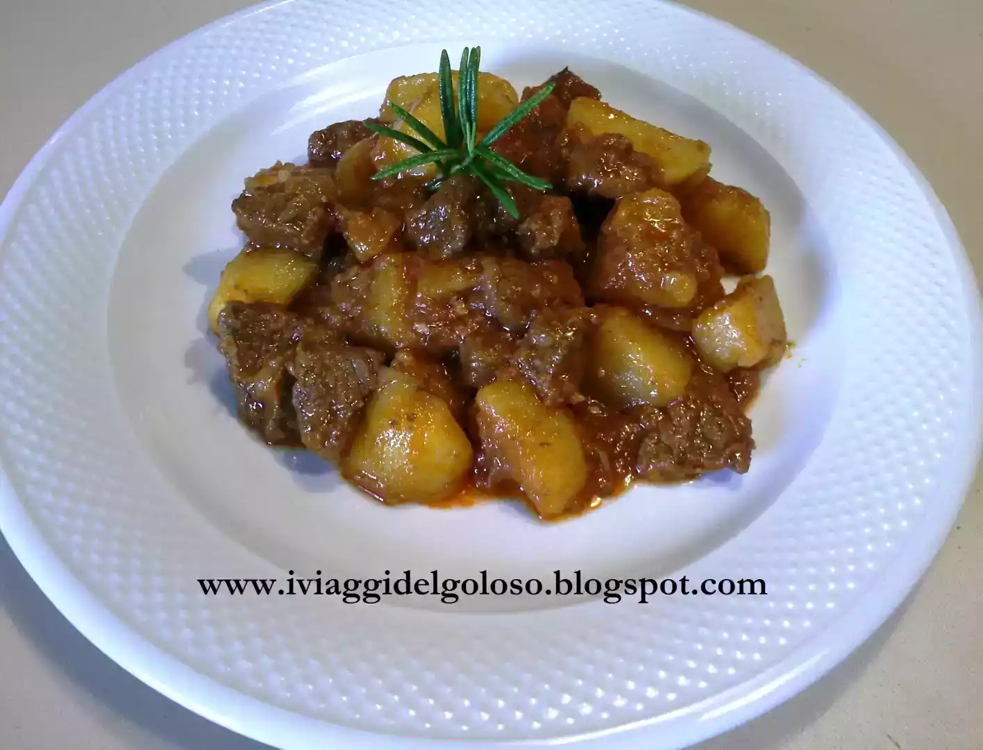 Spezzatino di manzo con patate