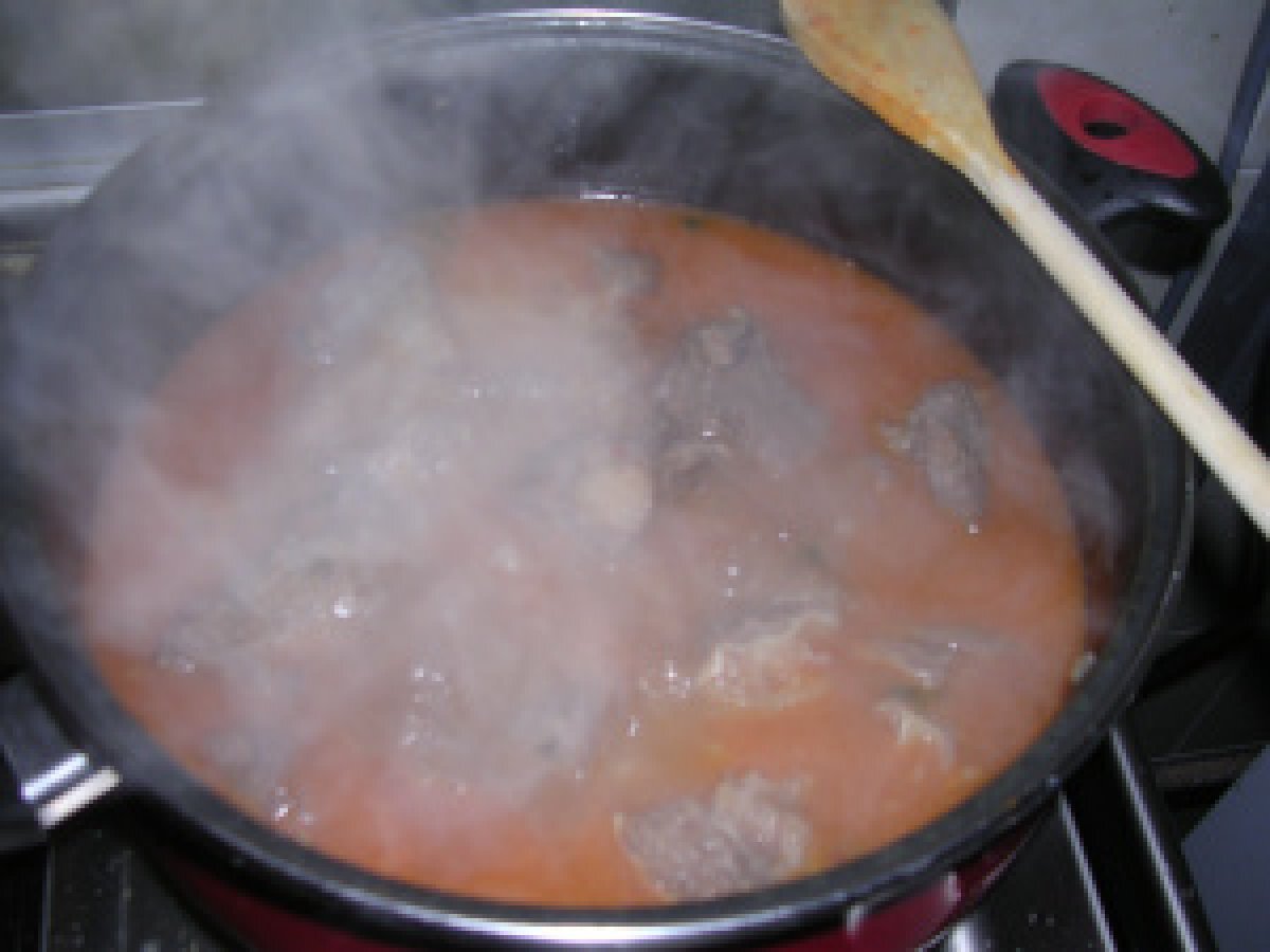 Spezzatino di manzo in crema di patate e carote - foto 2