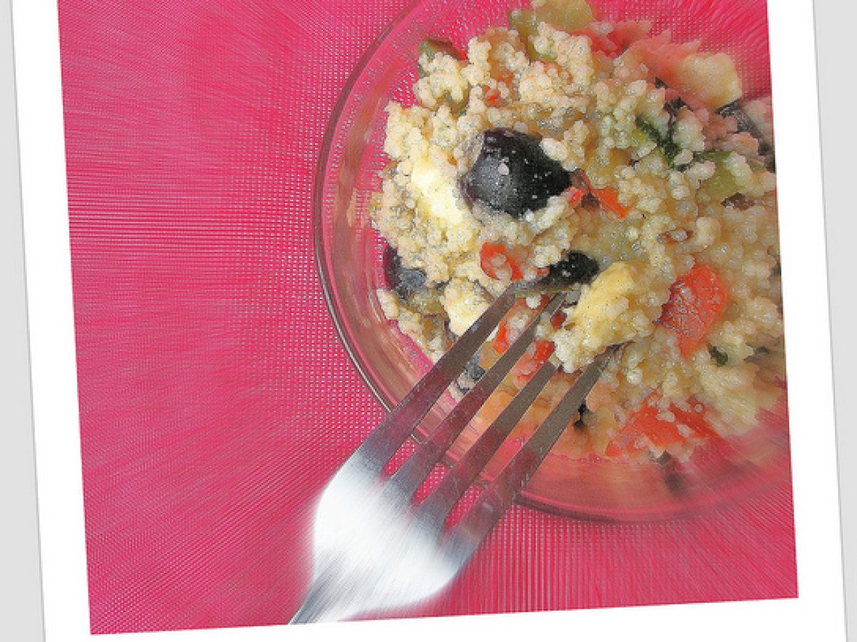 Spicy Cous Cous con verdure saltate e scamorza affumicata - foto 3