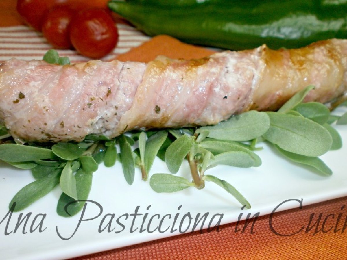 Spiedini di carne e pancetta