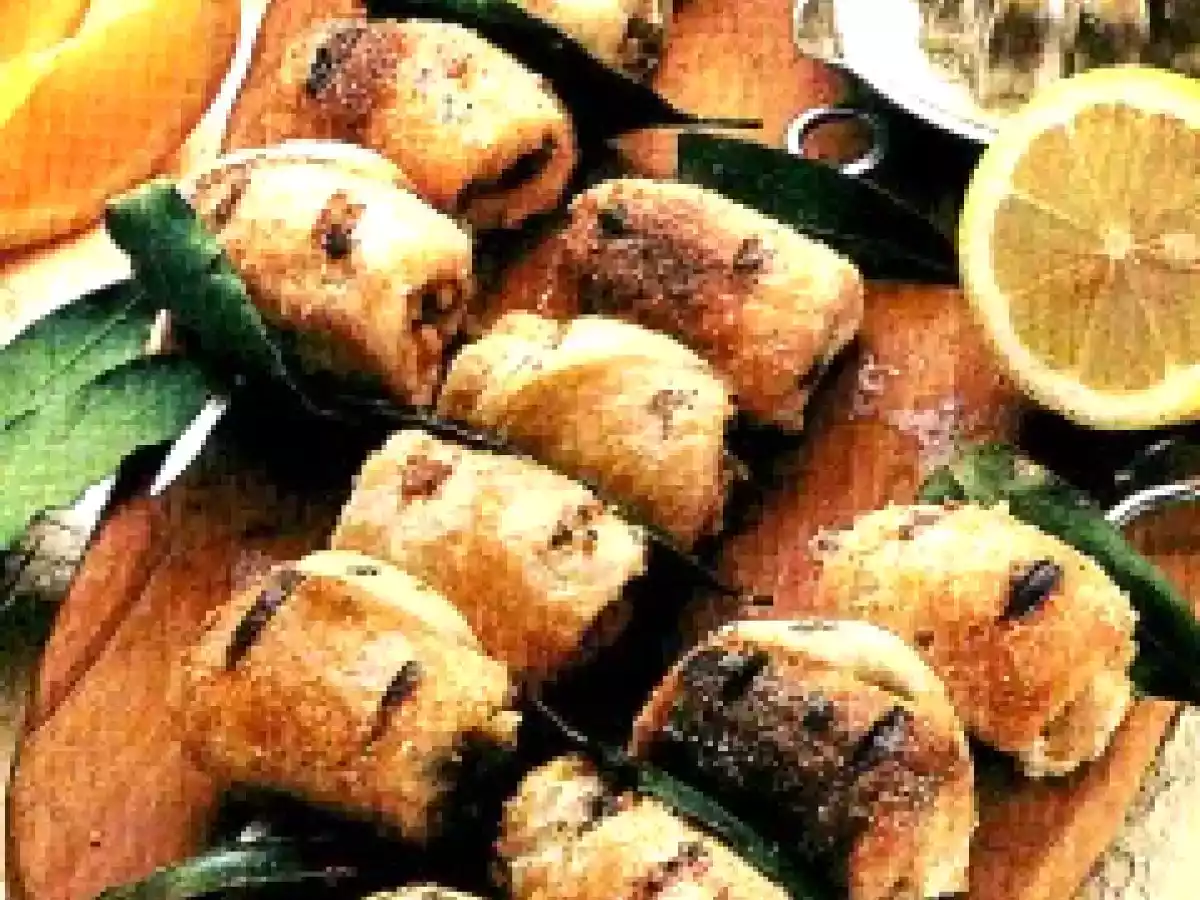 Spiedini di pesce spada