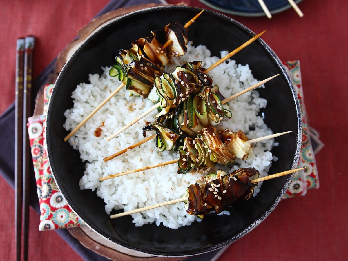 Spiedini di zucchine con una deliziosa salsa asiatica - foto 2