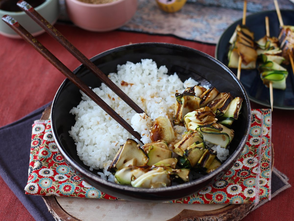 Spiedini di zucchine con una deliziosa salsa asiatica - foto 3