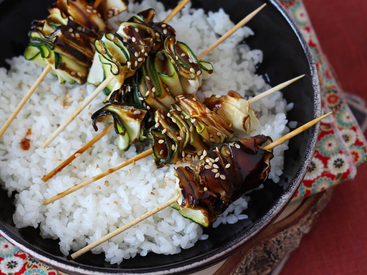 Spiedini di zucchine con una deliziosa salsa asiatica - foto 5