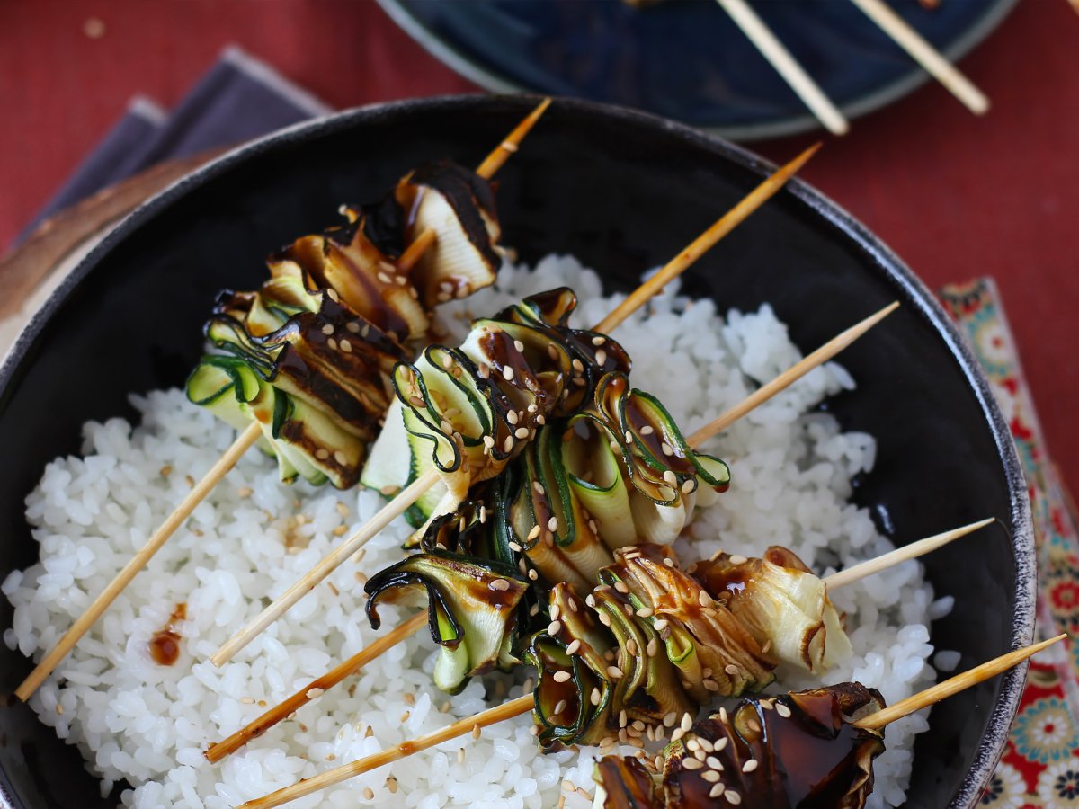 Spiedini di zucchine con una deliziosa salsa asiatica - foto 7