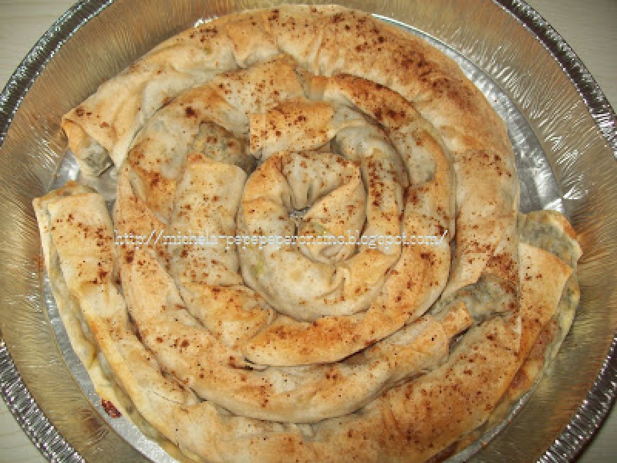 SPIRALE CON ERBETTE E FETA