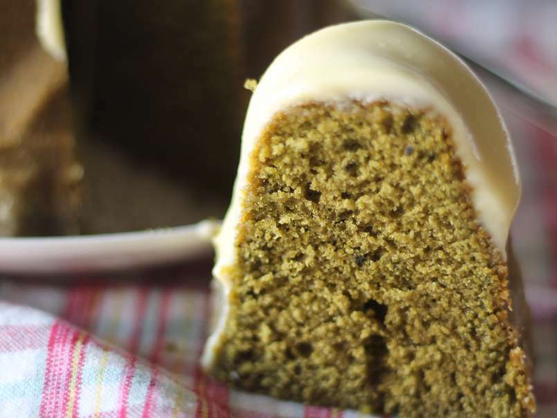 Sponge cake al thè matcha e cioccolato bianco - foto 5
