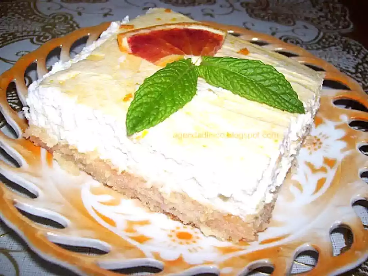 SPUMA (MOUSSE) DI RICOTTA ALL'ARANCIA