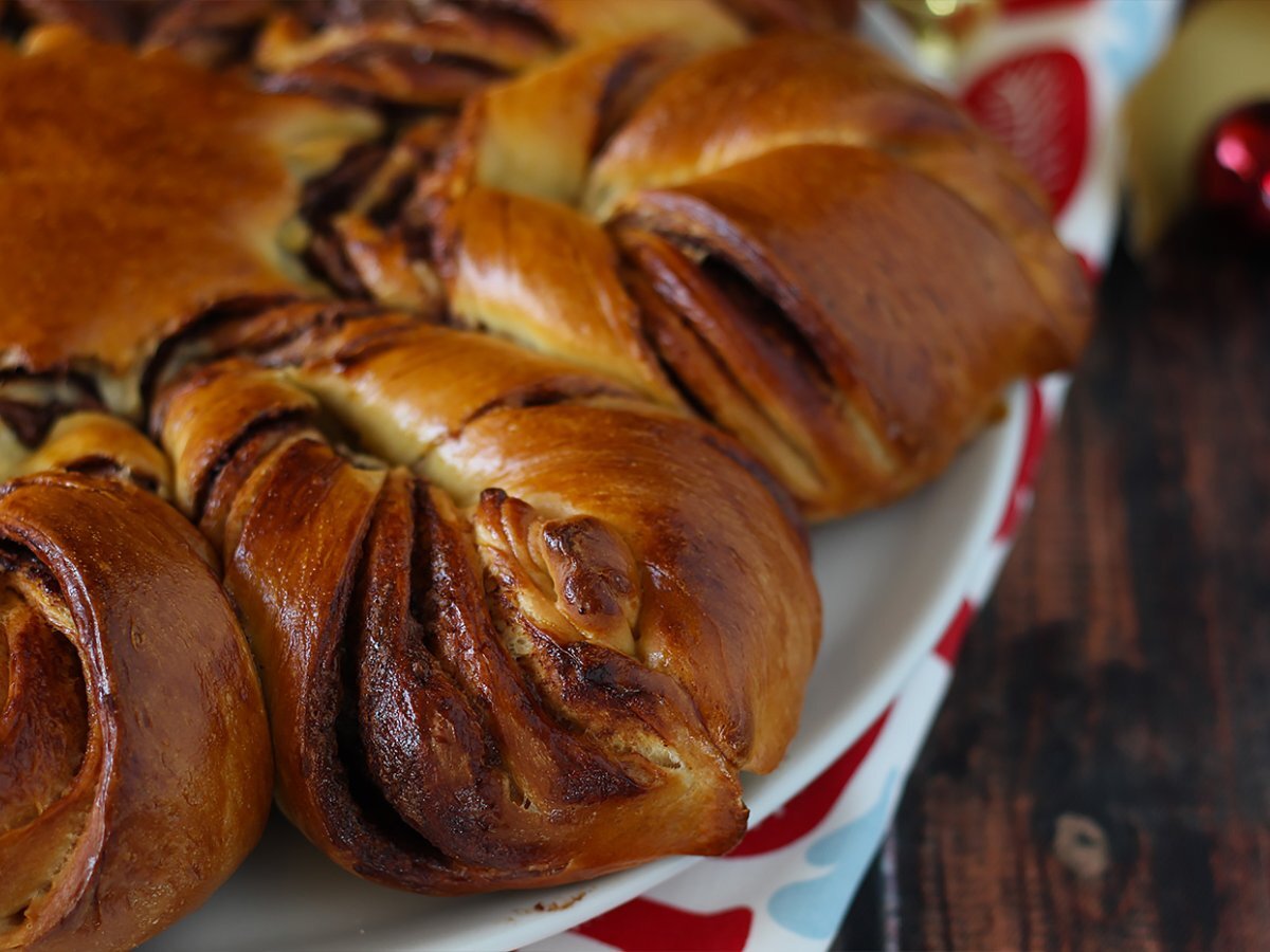 Stella di pan brioche al cioccolato Ricetta Petitchef