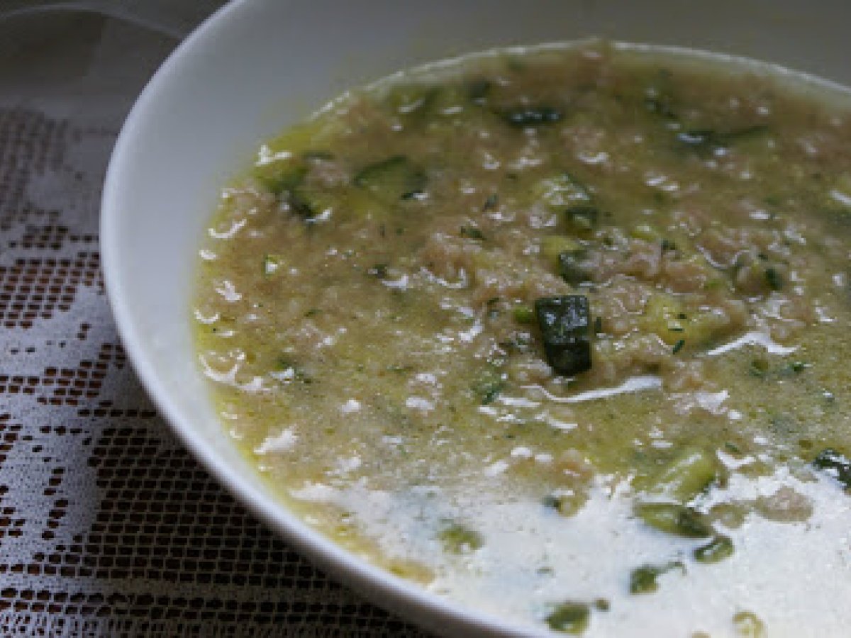 Stelline di farro con porro e zucchine profumate al timo - foto 2