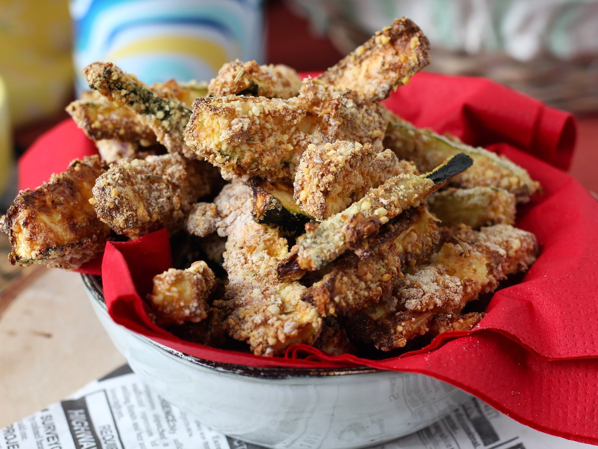 Stick di zucchine in friggitrice ad aria - foto 6