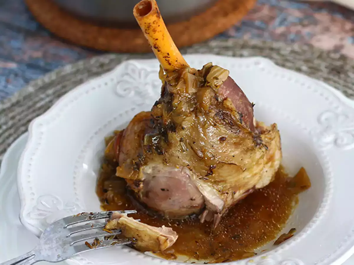 Stinco di agnello al miele - foto 3