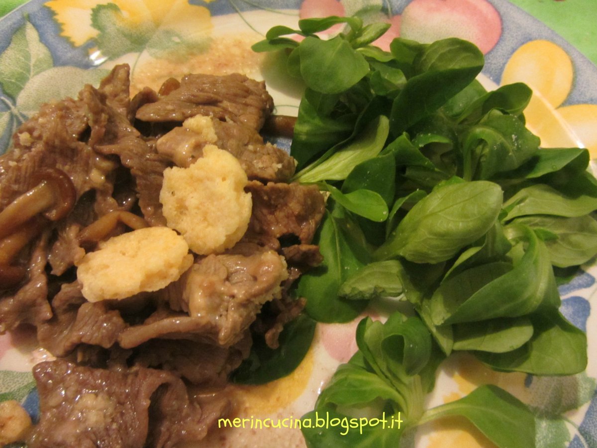 Straccetti al formaggio