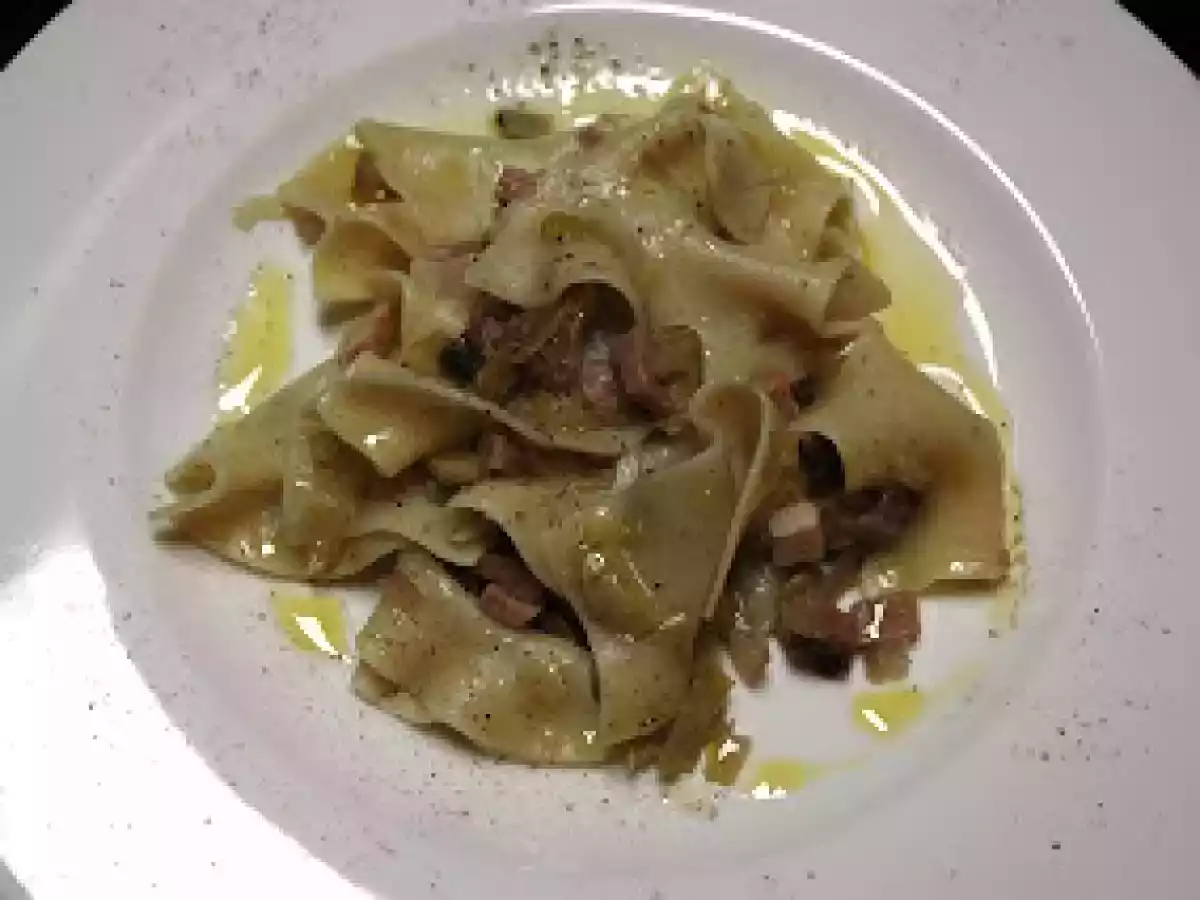 Straccetti al germe di grano con carciofi e speck - foto 3