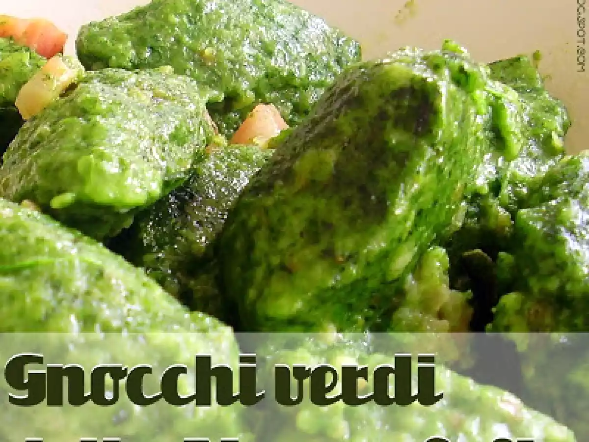 STRANGOLAPRETI, GLI GNOCCHI VERDI DELLA NONNA SOFIA