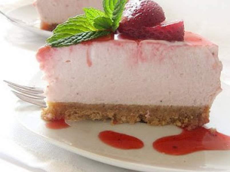 Strawberry cheese cake, foto 1